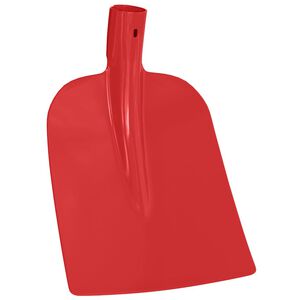vidaXL Skovlhoved R&oslash;d 32 x 24,5 cm Pulverlakeret st&aring;l