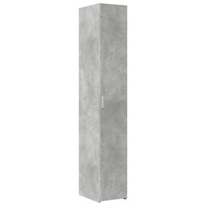 vidaXL reol 30x42,5x185 cm konstrueret tr&aelig; betongr&aring;