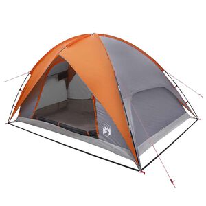 vidaXL Camping telt med regnslag vandafvisende 4-personers