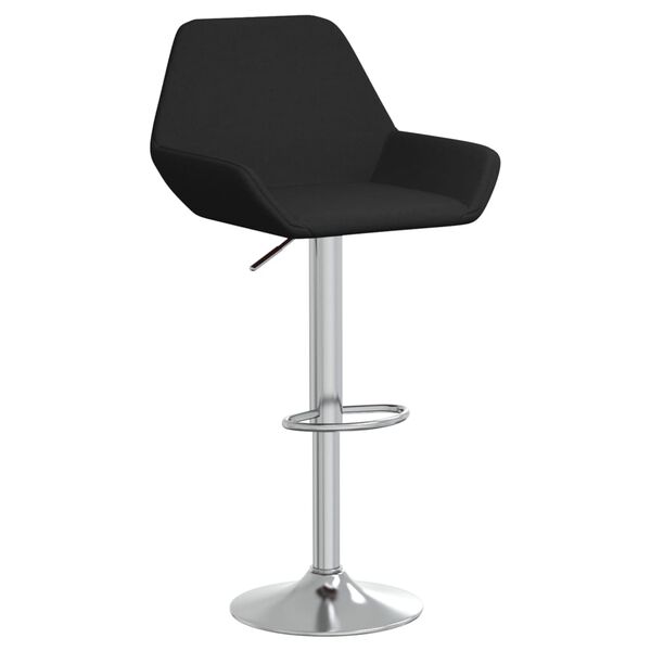 vidaXL barstole 2 stk. stof sort