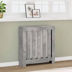 vidaXL radiatorskjuler 78x20x82 cm konstrueret tr&aelig; betongr&aring;