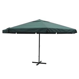 vidaXL parasol 500 cm aluminium gr&oslash;n