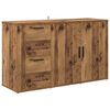 vidaXL Sideboard Gammelt tr&aelig; 100 x 33 x 59.5 cm Konstrueret tr&aelig;