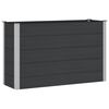 vidaXL H&oslash;jbed Sort 150 x 50 x 91 cm alu.