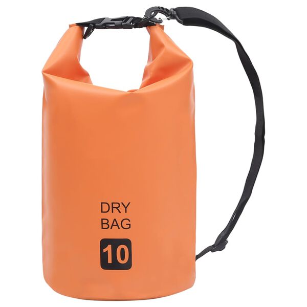 vidaXL t&oslash;rpose 10 l PVC orange