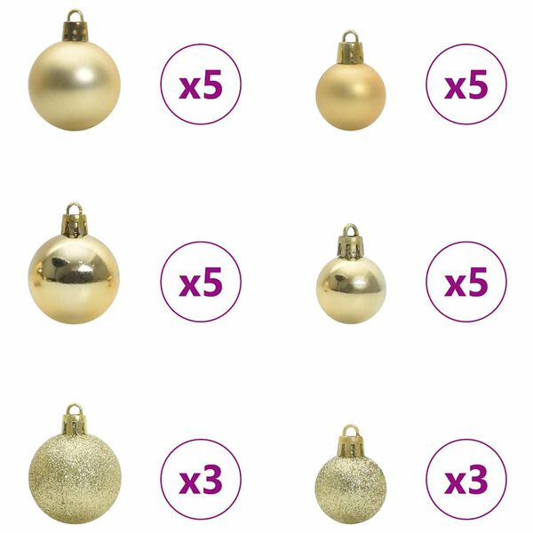 vidaXL Kunstigt juletr&aelig; med LED -strimmellys Gr&oslash;n 240 cm PVC og metal