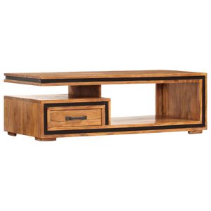 vidaXL sofabord 100x45x33 cm massivt akacietr&aelig;