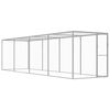 vidaXL kattebur 6x1,5x1,5 cm galvaniseret st&aring;l