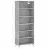 vidaXL reol 69,5x32,5x180 cm konstrueret tr&aelig; betongr&aring;