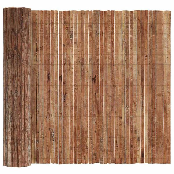 vidaXL Barkhegn Brun 600 x 150 cm Bark