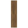 vidaXL bogreol/rumdeler 40x30x135 cm brun egetræ