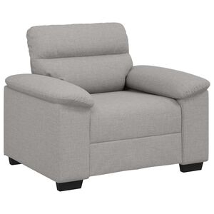 vidaXL sofastol 100x81x84 cm stof skygr&aring;