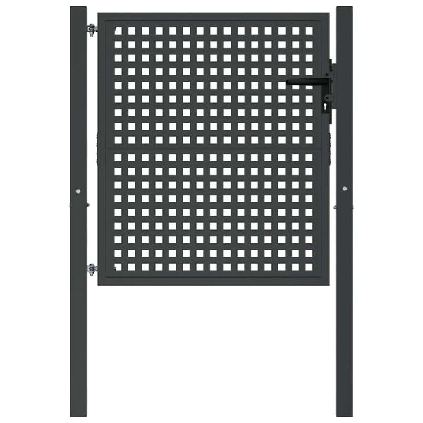 vidaXL havel&aring;ge antracitgr&aring; 100x100 cm st&aring;l