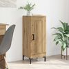 vidaXL Sideboard Olden Artisan Egetr&aelig; 34,5 x 34 x 90 cm