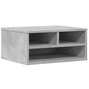 vidaXL printerstativ 49x40x22,5 cm konstrueret tr&aelig; betongr&aring;