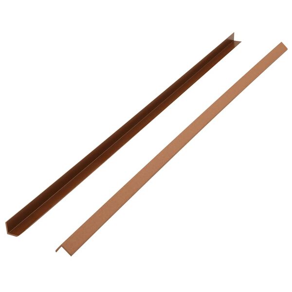 vidaXL terrassevinkellister 5 stk. WPC 170 cm lysebrun