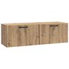 vidaXL V&aelig;gh&aelig;ngt TV-skab 98 x 31 x 30 cm Artisan-eg Konstrueret tr&aelig;