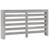 vidaXL radiatorskjuler 149x20x82 cm konstrueret tr&aelig; gr&aring; sonoma-eg