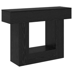 vidaXL Sort Eg 101 x 30 x 74 cm