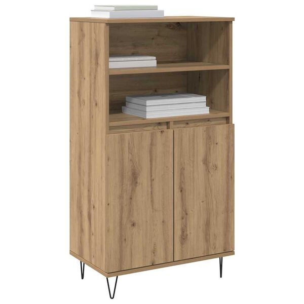 vidaXL Highboard Brun 60 x 36 x 110 cm Konstrueret tr&aelig;