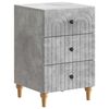 vidaXL Natskab Betongr&aring; 43x 41 x 66,5 cm Konstrueret tr&aelig;