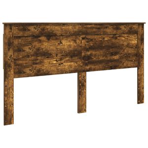 vidaXL Hovedg&aelig;rde med hovedg&aelig;rde R&oslash;get eg 200 cm Konstrueret tr&aelig;