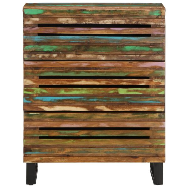 vidaXL skænke 2 stk. 60x34x75 cm massivt akacietræ