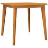 vidaXL havebord 85x85x75 cm massivt akacietr&aelig;