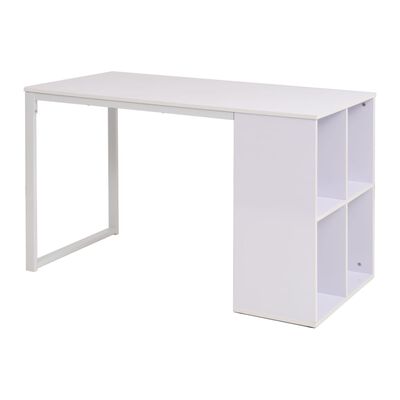 vidaXL skrivebord 120x60x75 cm hvid