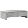 vidaXL sk&aelig;rmholder med skuffer 50x27x15 cm konstrueret tr&aelig; betongr&aring;