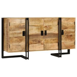 vidaXL sk&aelig;nk i massivt mangotr&aelig; 150 x 40 x 80 cm