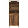 vidaXL Highboard Gammelt tr&aelig; 69,5 x 34 x 180 cm Konstrueret tr&aelig;