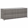 vidaXL opbevaringskasse til haven 150x50x60 cm polyrattan gr&aring;