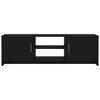 vidaXL tv-bord 120x30x37,5 cm konstrueret træ sort