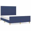 vidaXL sengeramme uden madras 140x190 cm stof bl&aring;