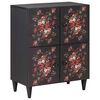 vidaXL Opbevaringsskabe Flerfarvet 60 x 33,5 x 75 cm Massivt mangotr&aelig;