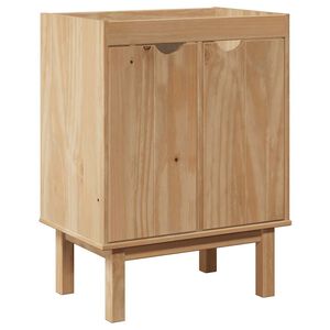 vidaXL underskab til h&aring;ndvask OTTA 59x40x80 cm massivt fyrretr&aelig;