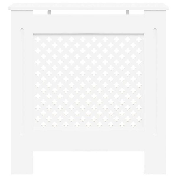 vidaXL radiatorskjuler 78 cm MDF hvid