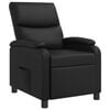vidaXL Recliner Sort Kunstl&aelig;der