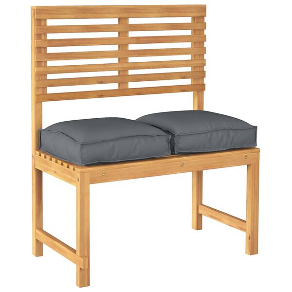 vidaXL Pude 2 pcs Antracit 40 x 40 x 8 cm Oxford stof