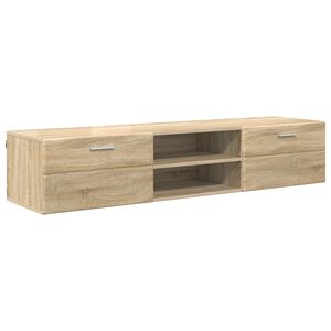 vidaXL Tr&aelig;skab 150 x 39 x 30 cm Sonoma eg Konstrueret tr&aelig;