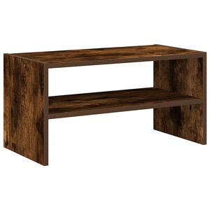 vidaXL skostativ stabelbar 60x30x30,5 cm r&oslash;get egetr&aelig;sfarve