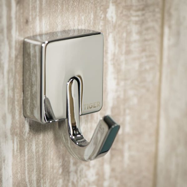 Tiger h&aring;ndkl&aelig;dekrog Impuls, krom, metal, 3,6x3,9 cm, 387030346