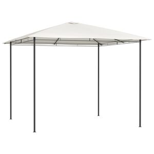 vidaXL pavillon 3x3x2,6 m 160 g/m&sup2; cremefarvet