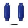 vidaXL | B&aring;dbumpere | Bl&aring; 69 x 21,5 cm PVC
