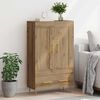 vidaXL Highboard Artisan Egetr&aelig; 69,5 x 31 x 115 cm Konstrueret tr&aelig;