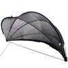 vidaXL Pool Dome 405 x 405 x 192 cm 185T polyester med PU-bel&aelig;gning