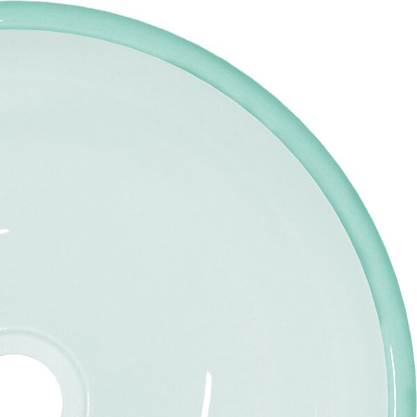 vidaXL håndvask 35x12 cm hærdet glas matteret