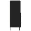 vidaXL sk&aelig;nk 34,5x34x90 cm konstrueret tr&aelig; sort