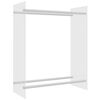 vidaXL br&aelig;ndestativ 80x35x100 cm h&aelig;rdet glas transparent